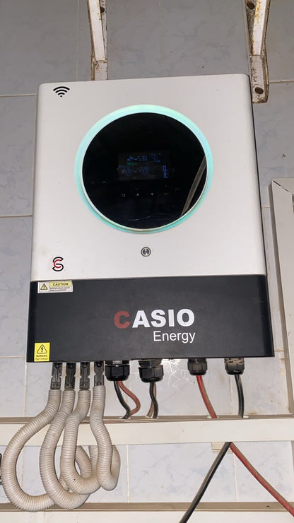 Casio Energy CS-MAX II 11K Solar WiFi Dongle - Real-Time Solar Monitoring