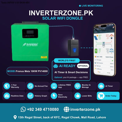 Fronus Meta 10KW PV14000 Mini Solar WiFi Dongle for Direct PV Inverters | Fronus Meta | Galaxy Envy