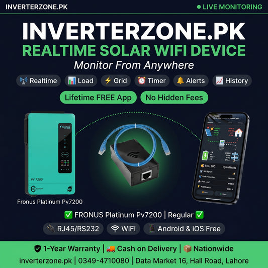 Fronus_Platinum_Pv7200  Solar WiFi Monitoring Dongle – Realtime monitoring via free Android & iOS app | inverterzone.pk