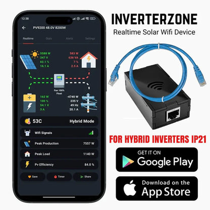 Crown Arceus 5.8 KW inverter compatible wifi device