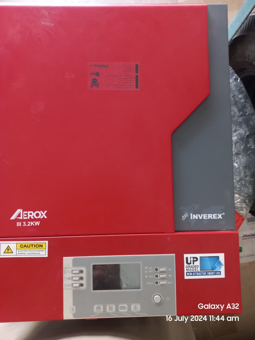 Inverex Aerox 3.2kW Off-Grid Solar Inverter Solar WiFi Dongle - Real-Time Solar Monitoring