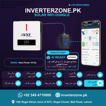 Next Power 10 Kw Solar WiFi Dongle - Real-Time Solar Monitoring