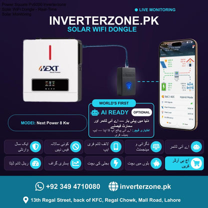 Next Power 8 Kw Solar WiFi Dongle - Real-Time Solar Monitoring