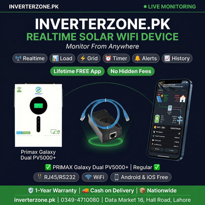  Primax_GALAXY_DUAL_PV5000 Solar WiFi Monitoring Dongle – Realtime monitoring via free Android & iOS app | inverterzone.pk