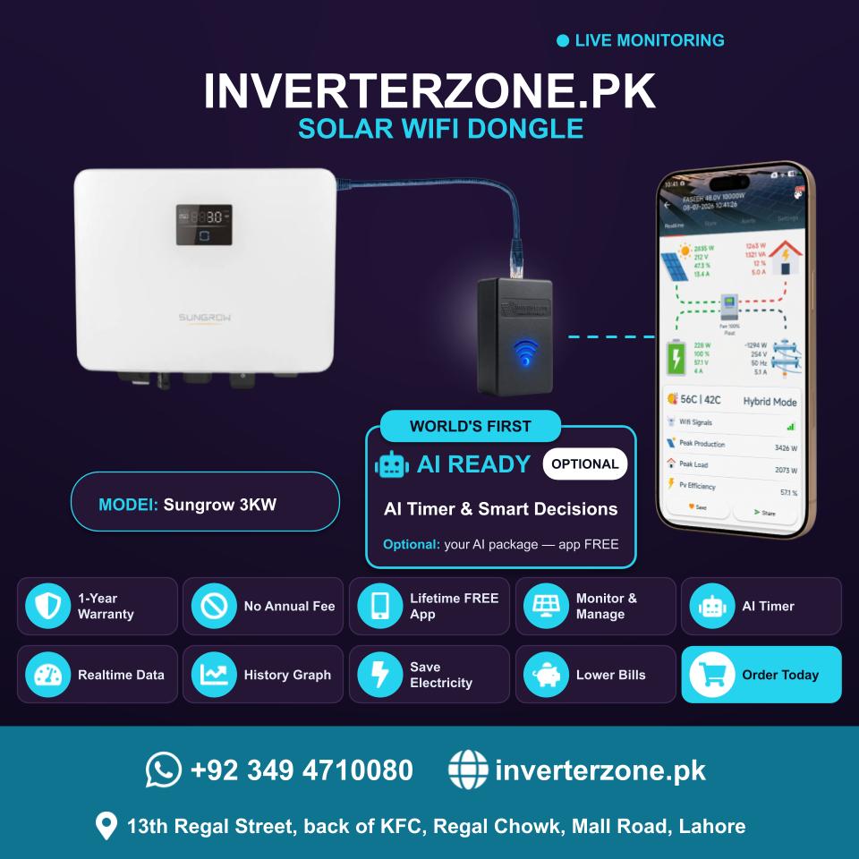 Sungrow 3KW Solar WiFi Dongle - Real-Time Solar Monitoring