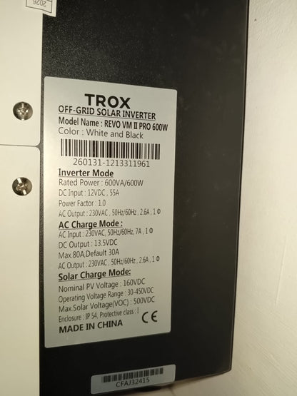 Trox 1200W Solar WiFi Dongle - Real-Time Solar Monitoring only not setting